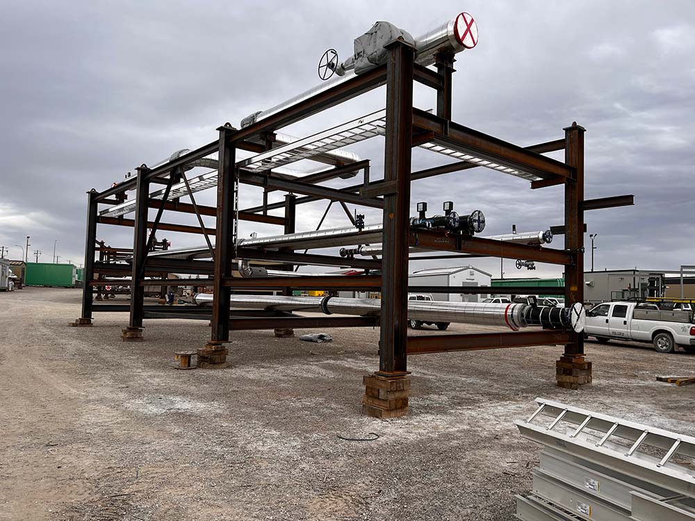 SAGD pipe racks